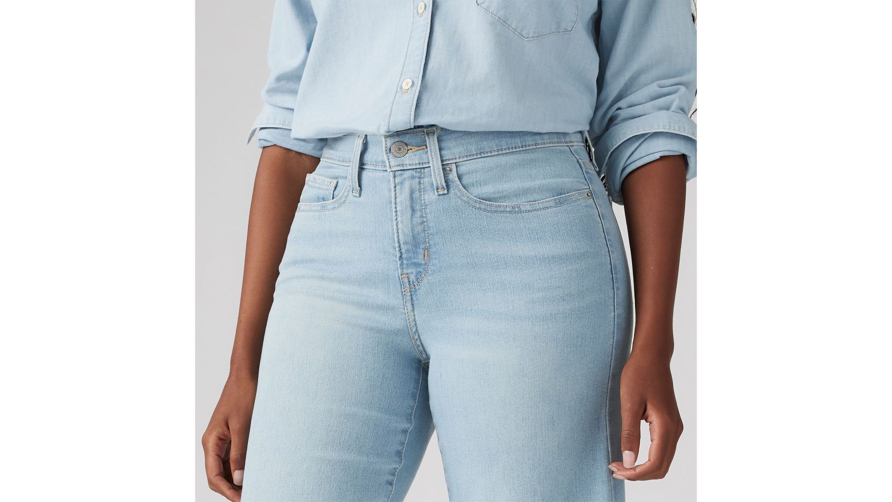 Levi's Women's 318 Shaping Wide Leg Jeans