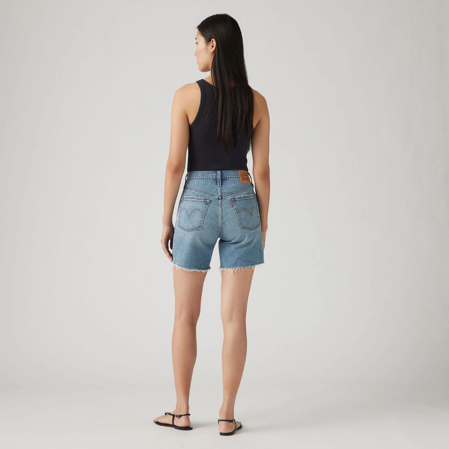 Levi's Women's 501 Original High-Rise Mid-Thigh Jean Shorts