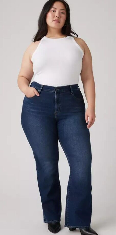 Levi's Women's 725 High Rise Bootcut Plus Size Jeans