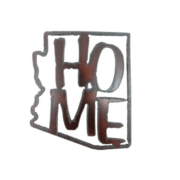 Rustic Ironwerks Arizona State Home Ornaments