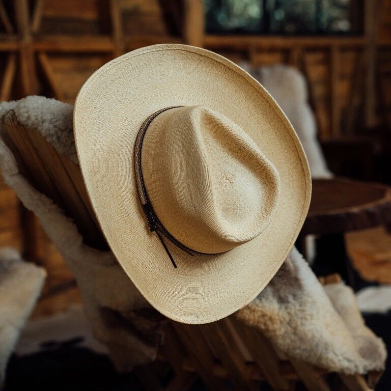 Stetson Men's Sawmill Palm Leaf Western Hat