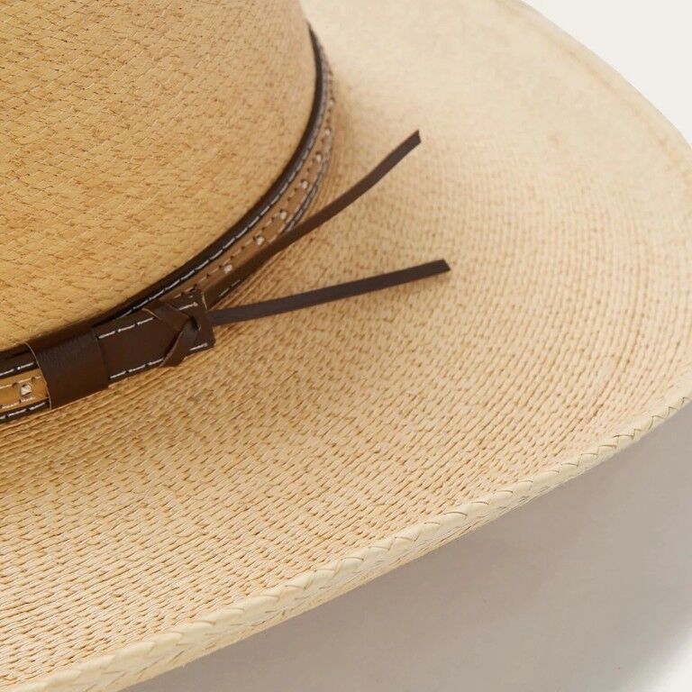 Stetson Men's Sawmill Palm Leaf Western Hat