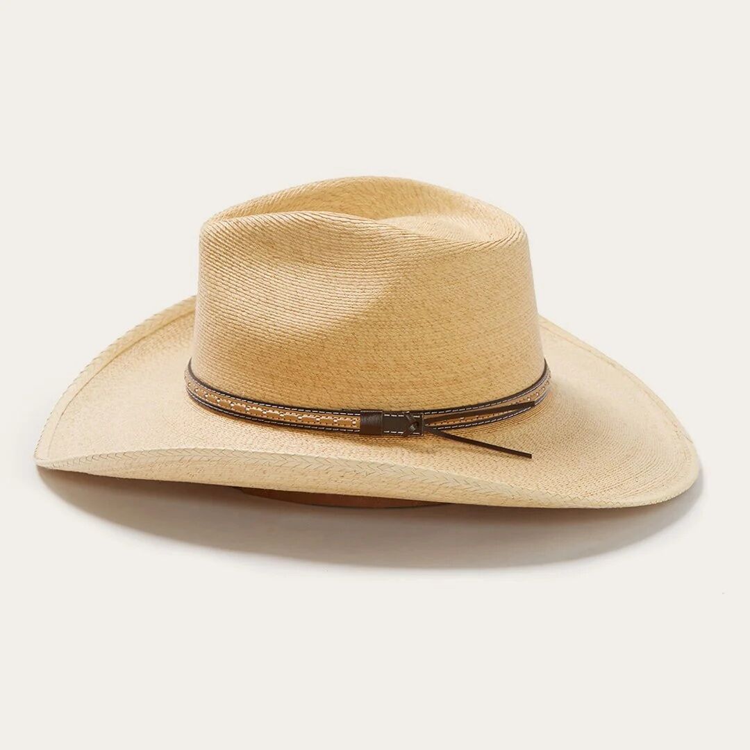 Stetson Men's Sawmill Palm Leaf Western Hat