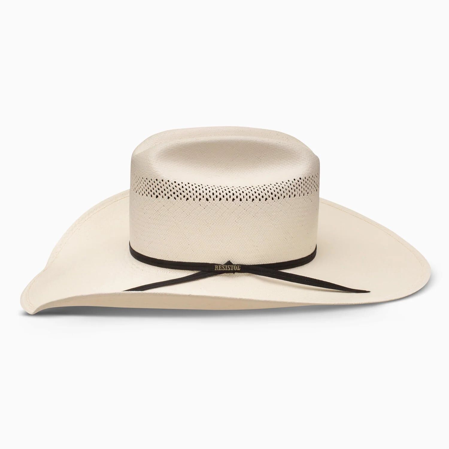 Resistol Men's 20X Cut Bank Cowboy Hat in Natural Straw