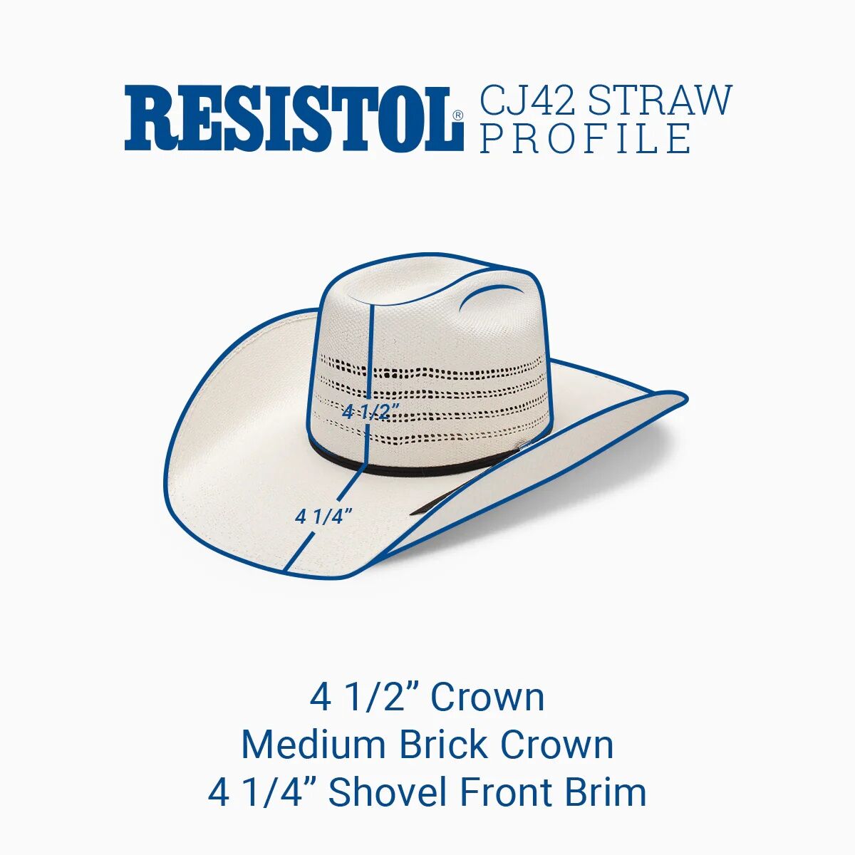 Resistol Men's Drexal Cody Johnson Cowboy Hat