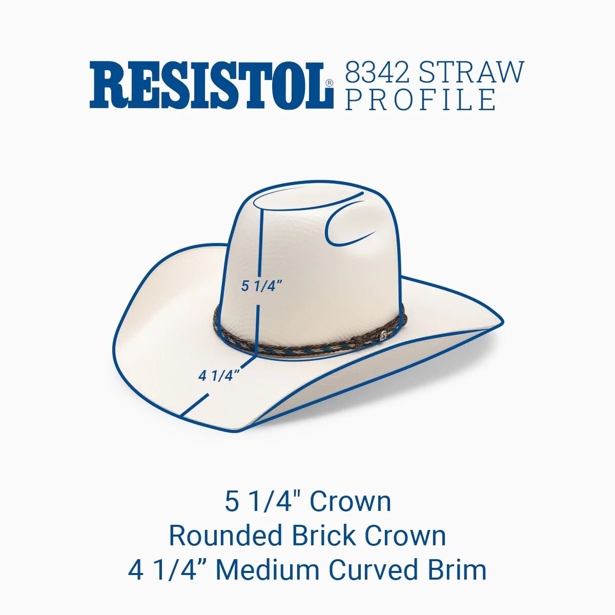 Resistol Men's Trip Hooey Cowboy Hat