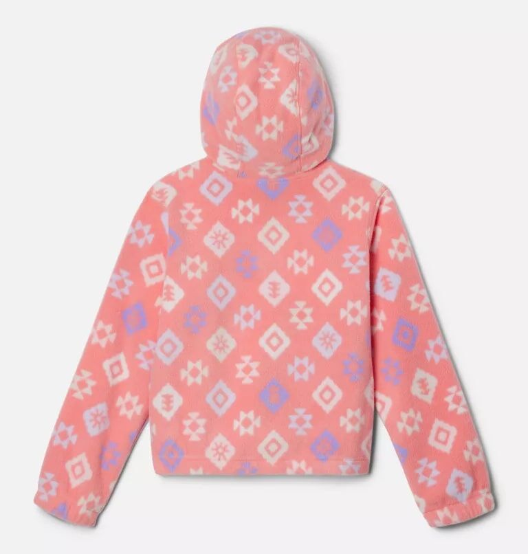 Columbia Girl's Benton Springs Hooded Half Zip Fleece Pullover