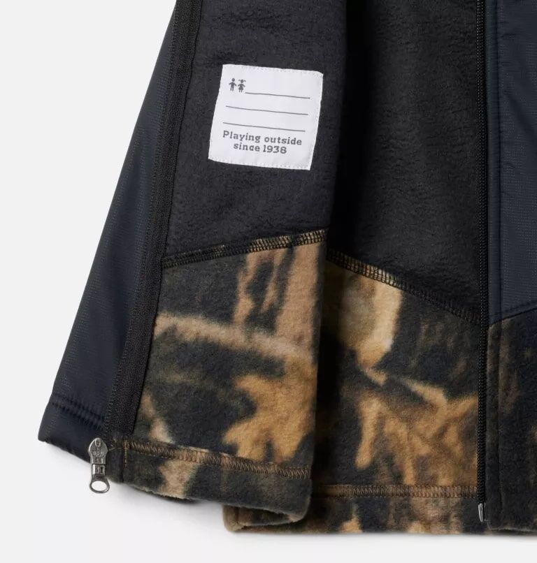 Columbia Kids' Steens Mt II Overlay Hooded Fleece Jacket