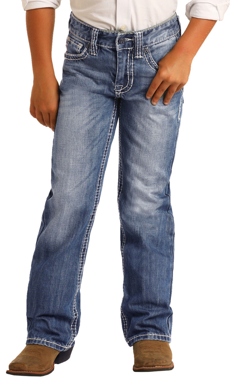 Rock & Roll Denim Kids' Regular Fit BB Gun Bootcut Jean