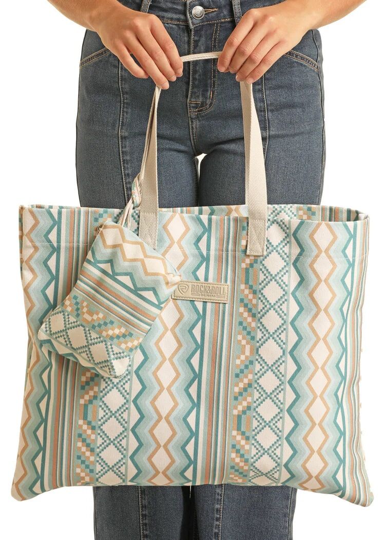 Rock & Roll Denim Women's Aztec Tote Bag
