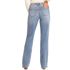 Rock & Roll Denim Women's High Rise Distressed Bootcut Jeans in Medium Wash