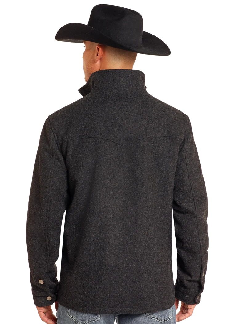 Panhandle Slim Men's Heather Wool Coat