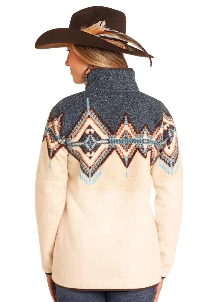 Panhandle Women's Border Berber Pullover