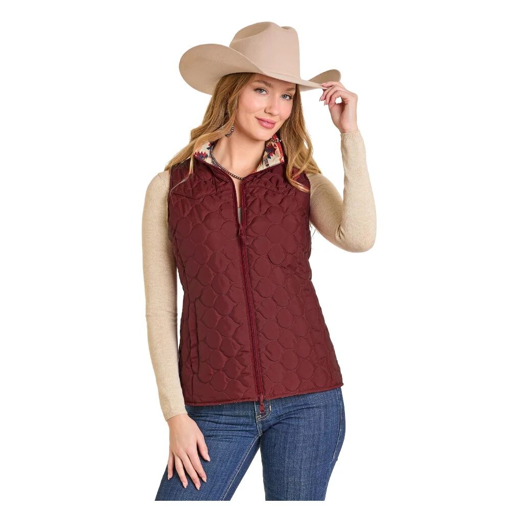 Panhandle Slim Women's Reversible Quilted Vest