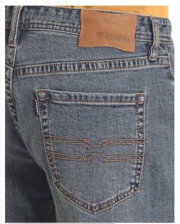 Rock & Roll Denim Men's Hooey Flat Logo Stackable Jean