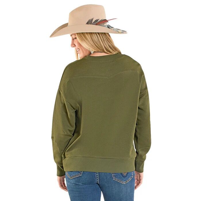 Panhandle Slim Women's Hunter Boot Stitch Sweater