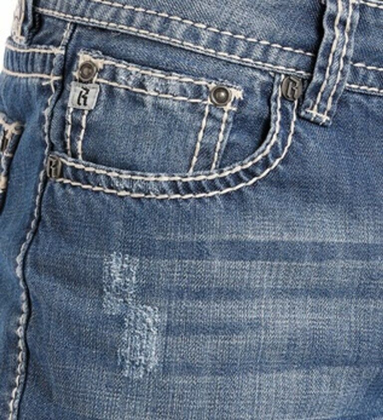 Rock & Roll Denim Men's Relaxed Straight Bootcut Jean