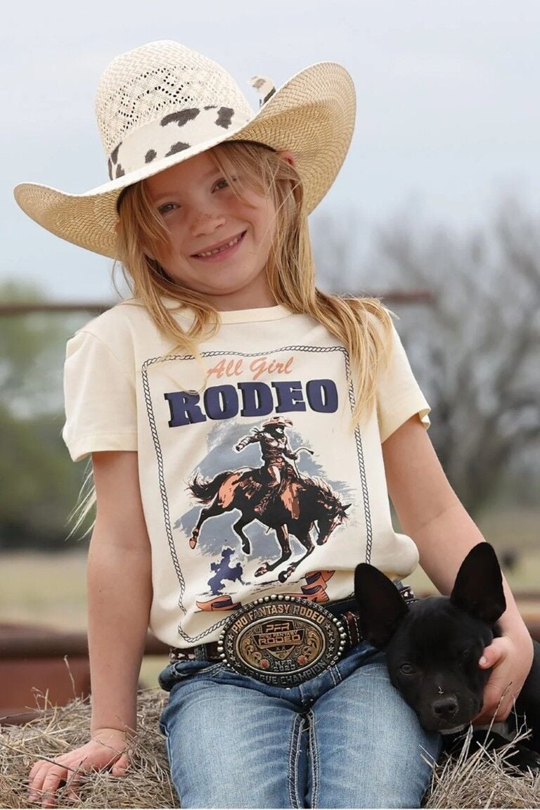 Cruel Girl Girl's All Girl Rodeo Graphic T-Shirt