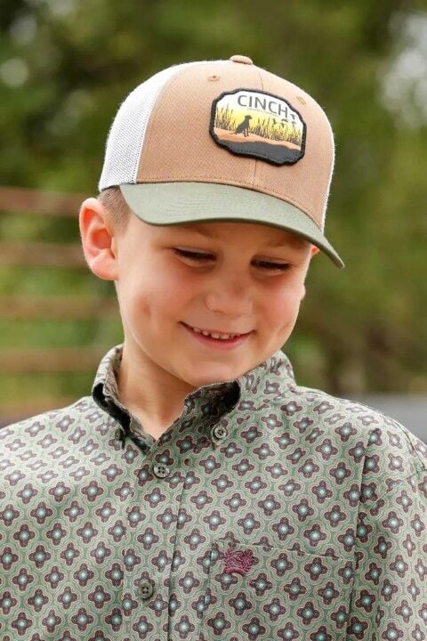 Cinch Youth's Boy's Bird Dog Cap