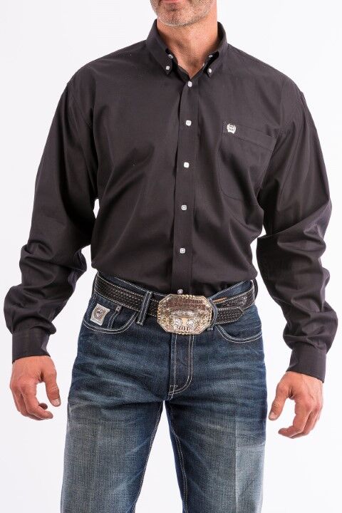 Cinch Men's Solid Button Down Western Shirt