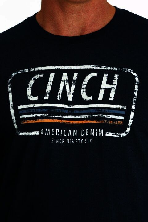 Cinch Men's Cinch American Denim Tee