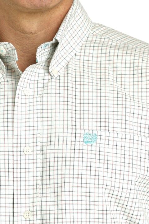 Cinch Men's Plaid Button Down Western Shirt