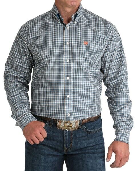 Cinch Men's Classic Fit Long Sleeve Button Down Western Shirt