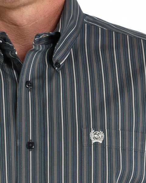 Cinch Men's Classic Fit Long Sleeve Button Down Western Shirt