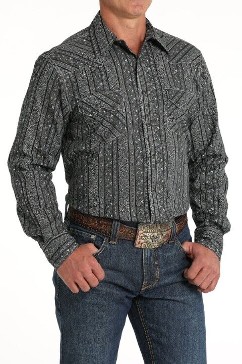 Cinch Men's Modern Fit Snap Front Western Shirt