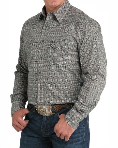 Cinch Men’s Modern Fit Long Sleeve Snap Front Western Shirt