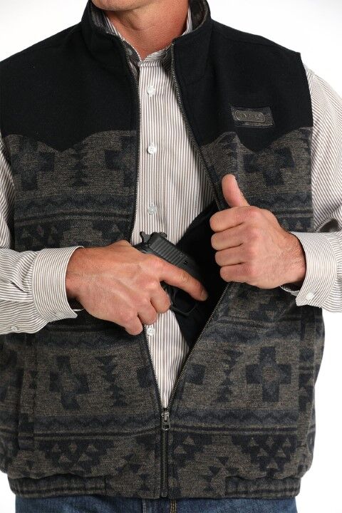 Cinch Men's Concealed Carry Western Vest