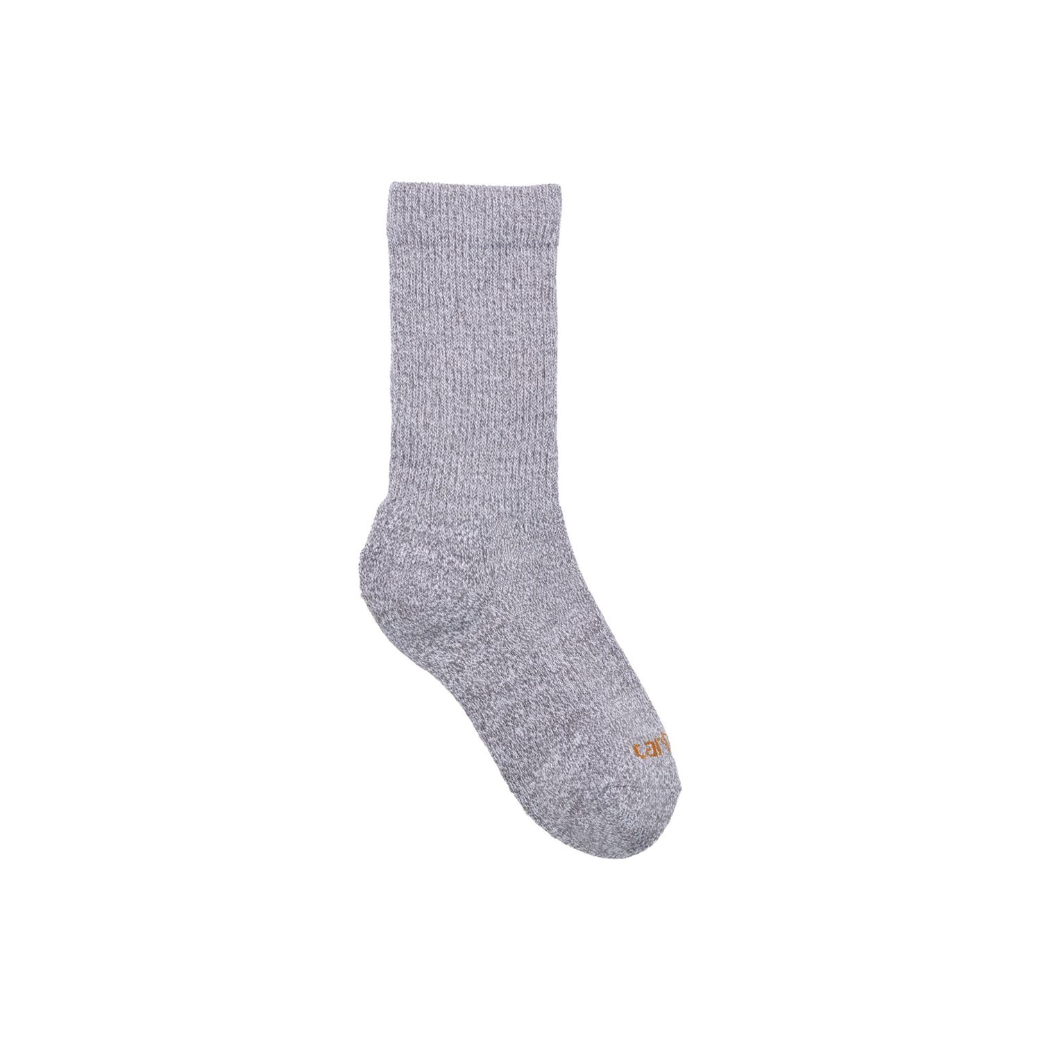 Carhartt Kids' Lightweight Crew Sock 6-Pk in Alabaster Heather