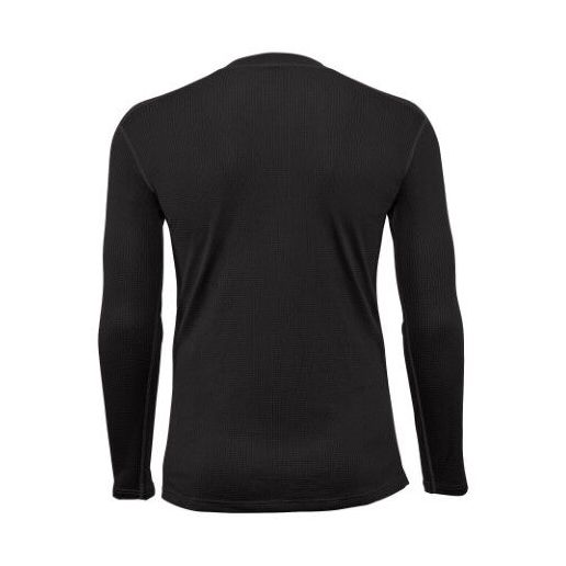 Carhartt Men's Carhartt Force Lightweight Stretch Grid Base Layer Thermal Shirt in Black