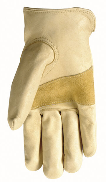 Wells Lamont Men's Palomino Grain Cowhide Gloves in Tan
