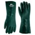 Wells Lamont Men's PVC Coated Chemical Resistant 14-In Gauntlet Cuff in Green