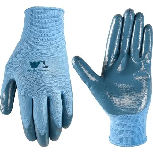 Wells Lamont Women's Nitrile Coated Grip Glove in Adriatic Sea