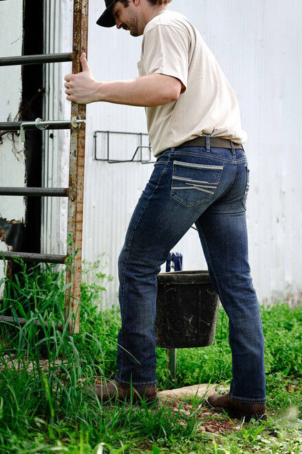 Key Men's Aristocrat McKey Straight Fit Bootcut Jean