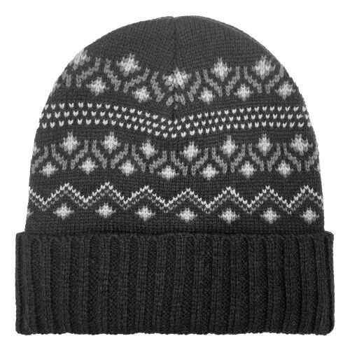 Grand Sierra Men's Fairisle Knit Cuff Hat