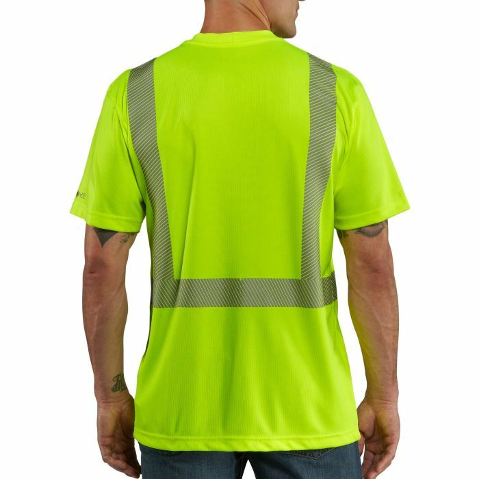 Carhartt Men's Force High-Visibility Short-Sleeve Class 2 T-Shirt