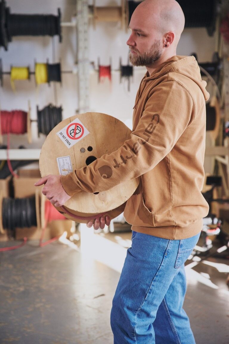 Carhartt Men's Rain Defender Loose Fit Heavyweight 1/4 Zip Hoodie