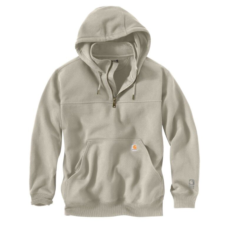 Carhartt Men's Rain Defender Loose Fit Heavyweight 1/4 Zip Hoodie