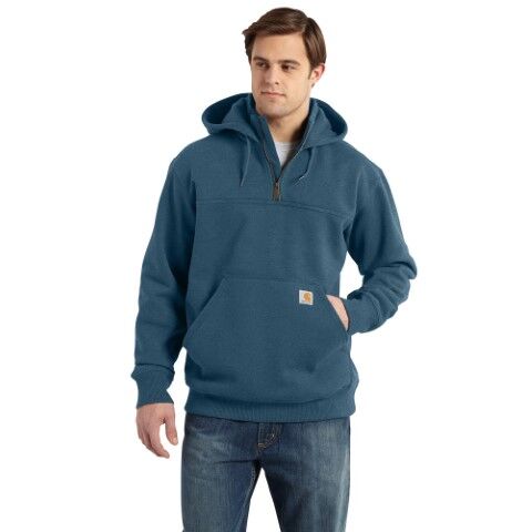 Carhartt Men's Rain Defender Loose Fit Heavyweight 1/4 Zip Hoodie