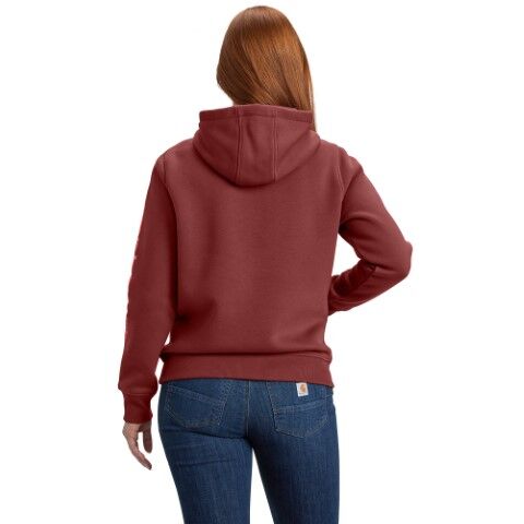 Carhartt Women's Relaxed Fit Midweight Logo Sleeve Graphic Sweatshirt