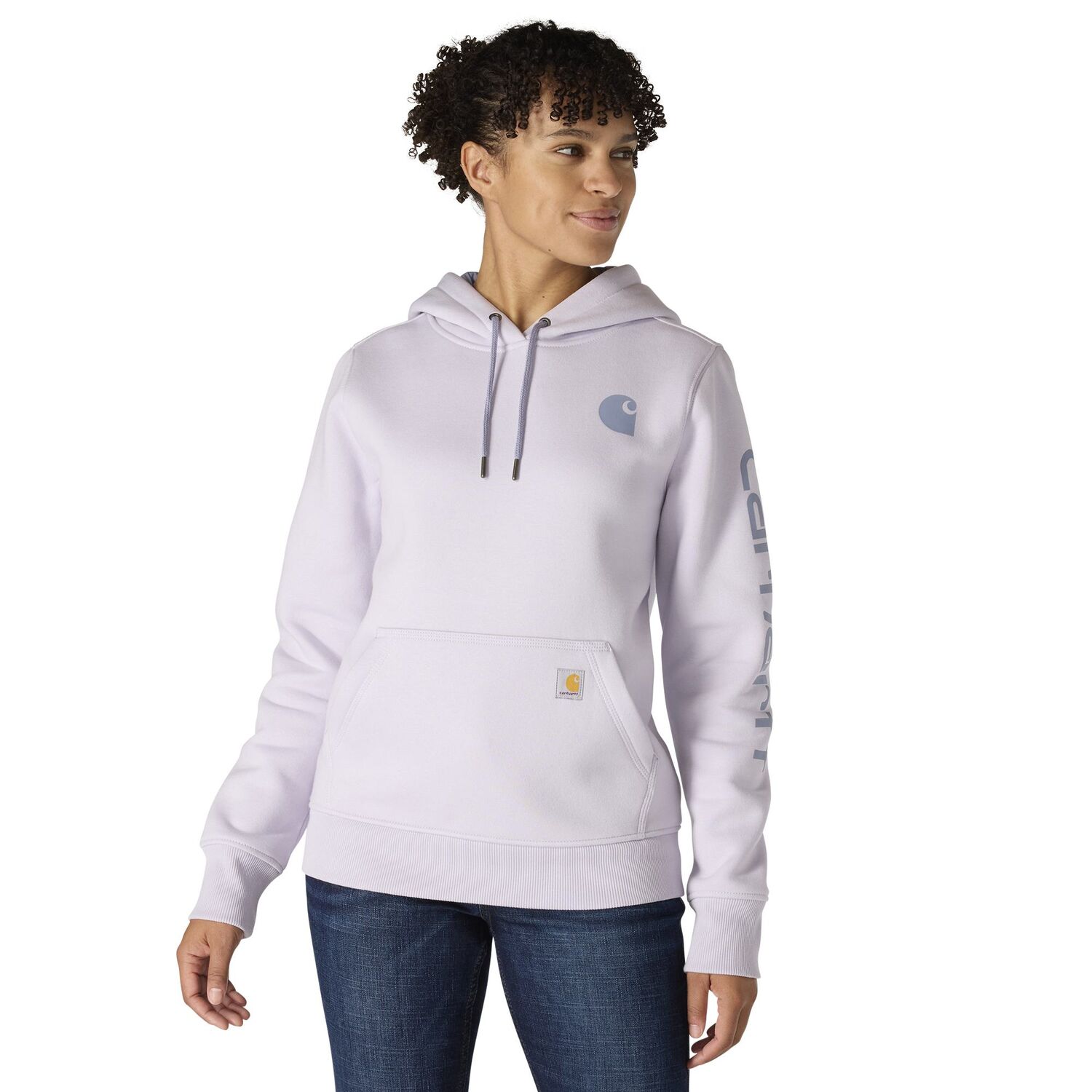 Carhartt Women's Iconic Clarksburg Logo Sweatshirt
