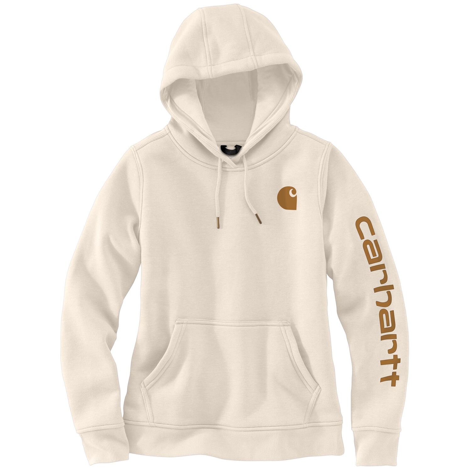 Carhartt Women's Relaxed Fit Midweight Logo Sleeve Graphic Sweatshirt