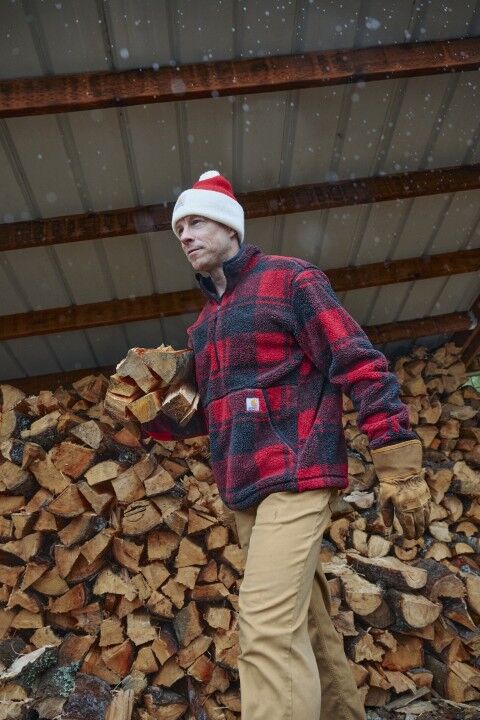 Carhartt Women's Knit Pom Cuffed Beanie