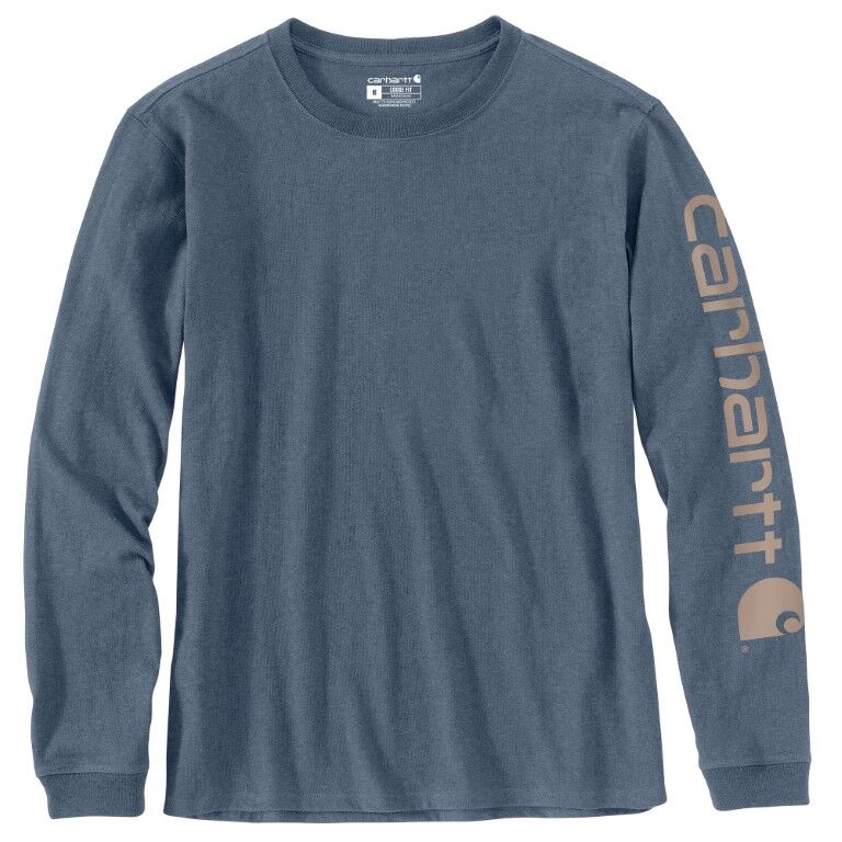 Carhartt Women's Dearborn Loose Long Sleeve Logo T-Shirt
