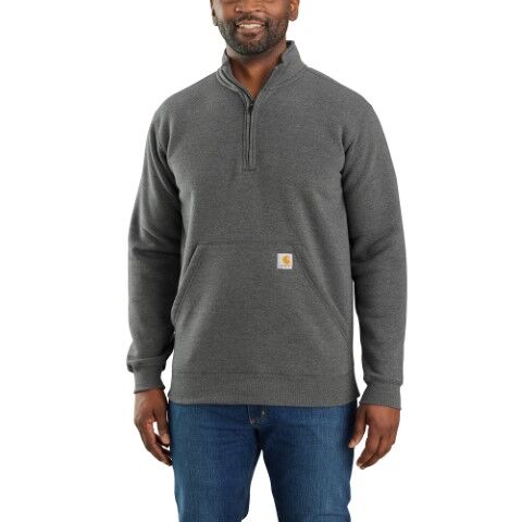 Carhartt Men's Loose Fit Midweight 1/4 Zip Moc k Neck Sweatshirt