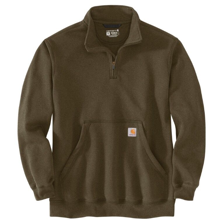 Carhartt Men's Loose Fit Midweight 1/4 Zip Moc k Neck Sweatshirt