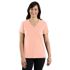 Carhartt Women's Tencel Fiber Series Relaxed Fit Short Sleeve V-Neck T-Shirt in Tropical Peach